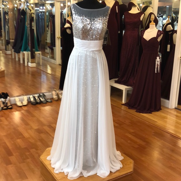 Disney Dresses & Skirts - Disney Forever Enchanted prom dress, white